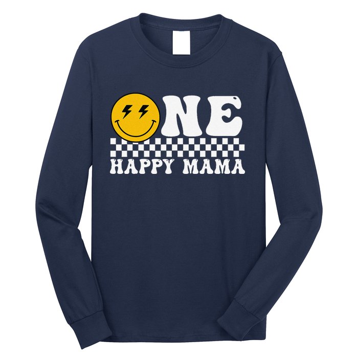 One Happy Dude Mama 1st Birthday Family Matching Long Sleeve Shirt