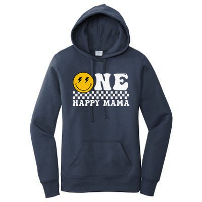 One Happy Dude Mama 1st Birthday Family Matching Women's Pullover Hoodie