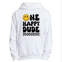 One Happy Dude Groovy 1st Birthday Party Family Matching Urban Pullover Hoodie