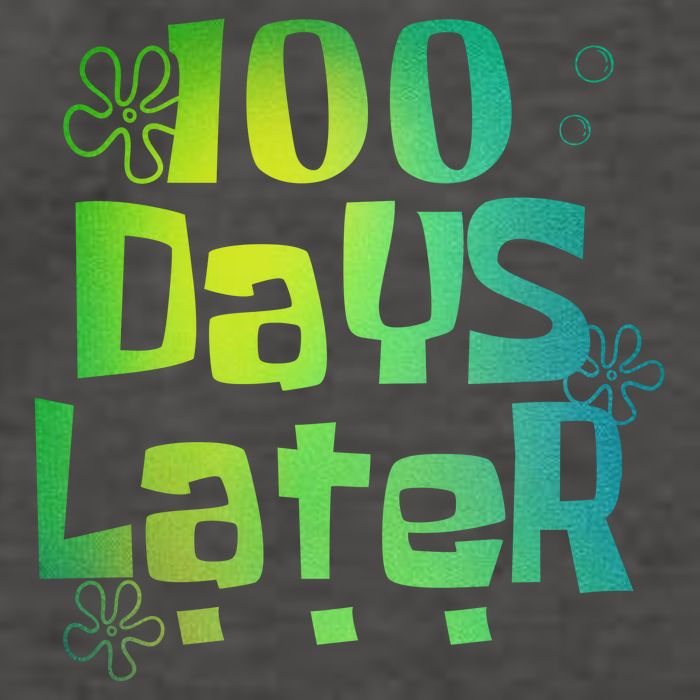 One Hundred Days Later 100th Day Of School Teacher Vector Backpack