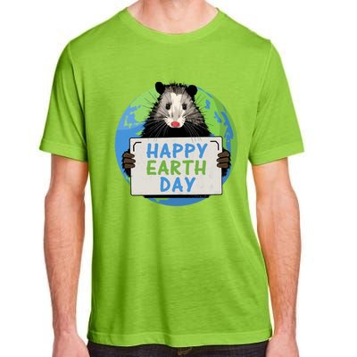 Opossum Happy Earth Day Lovers Funny Possum Gift Adult ChromaSoft Performance T-Shirt