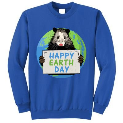 Opossum Happy Earth Day Lovers Funny Possum Gift Sweatshirt