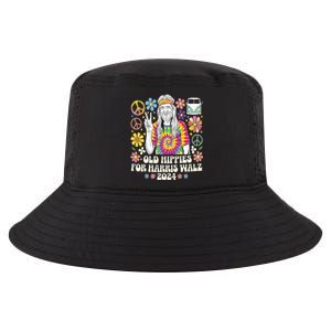 Old Hippies For Harris Waltz 2024 Cool Comfort Performance Bucket Hat