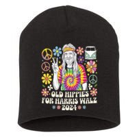 Old Hippies For Harris Waltz 2024 Short Acrylic Beanie