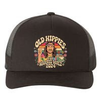 Old Hippies For Harris Waltz 2024 Election Kamala Harris Yupoong Adult 5-Panel Trucker Hat