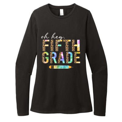 Oh Hey Fifth Grade Back To School Students 5th Grade Teacher Womens CVC Long Sleeve Shirt