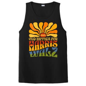 Old Hippies For Harris Walz 2024 Election Kamala Harris PosiCharge Competitor Tank