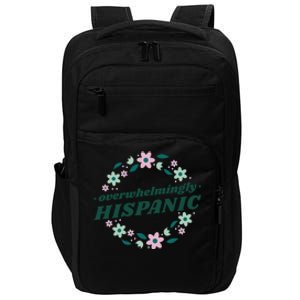 Overwhelmingly Hispanic Floral Impact Tech Backpack