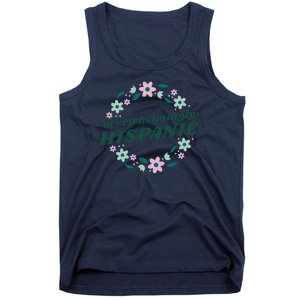 Overwhelmingly Hispanic Floral Tank Top