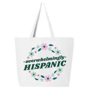 Overwhelmingly Hispanic Floral 25L Jumbo Tote