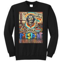 Old Hippies For Kamala 2024 Peace & Love Campaign Sweatshirt