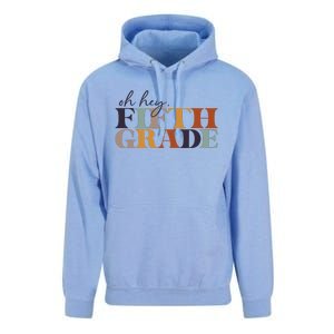 Oh Hey Fifth Grade Back to School For Teachers And Students Unisex Surf Hoodie