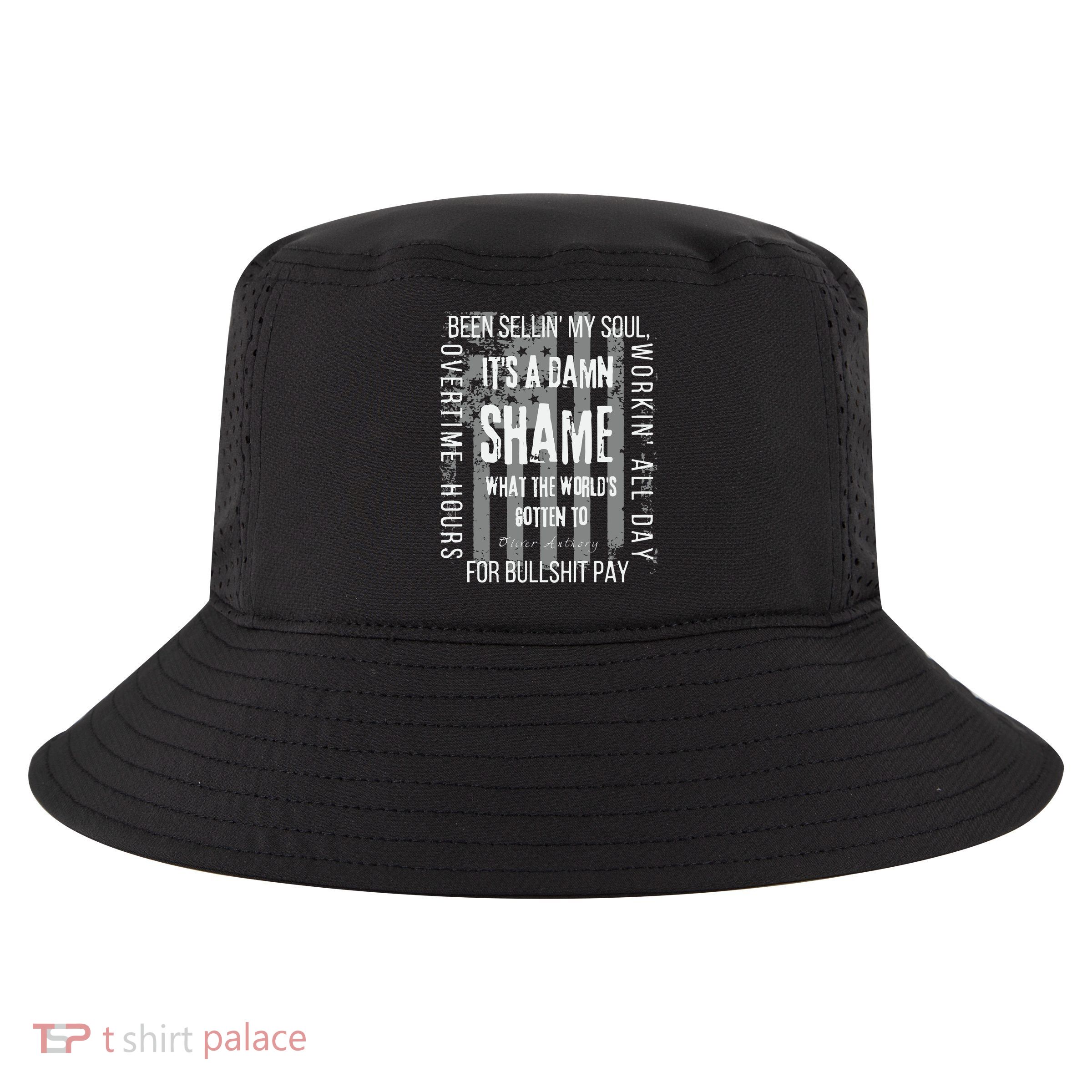 Overtime Hours For Bullshit Pay I Wanna Go Home Cool Comfort Performance Bucket Hat