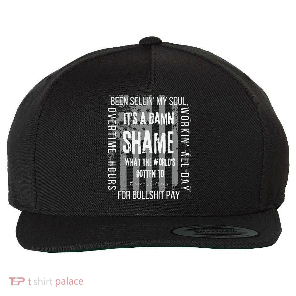 Overtime Hours For Bullshit Pay I Wanna Go Home Wool Snapback Cap