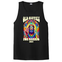 Old Hippies For Harris 2024 Kamala Harris Madam President PosiCharge Competitor Tank