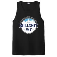 Overtime Hours For Bullshit Pay PosiCharge Competitor Tank