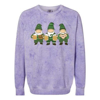 Oktoberfest Holiday Gnomes Colorblast Crewneck Sweatshirt