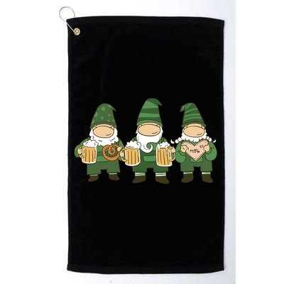 Oktoberfest Holiday Gnomes Golf Towel