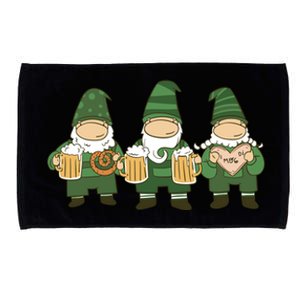 Oktoberfest Holiday Gnomes Microfiber Hand Towel