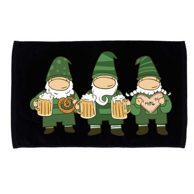 Oktoberfest Holiday Gnomes Microfiber Hand Towel