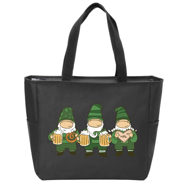 Oktoberfest Holiday Gnomes Zip Tote Bag