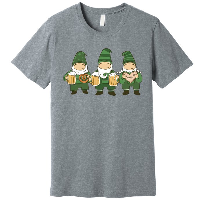 Oktoberfest Holiday Gnomes Premium T-Shirt