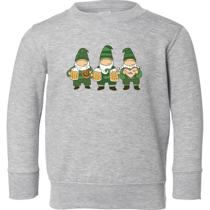 Oktoberfest Holiday Gnomes Toddler Sweatshirt