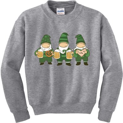 Oktoberfest Holiday Gnomes Kids Sweatshirt