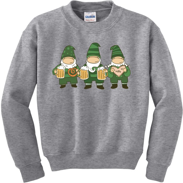 Oktoberfest Holiday Gnomes Kids Sweatshirt