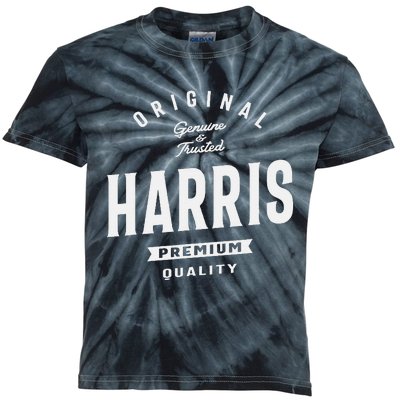 Original Harris Genuine And Trusted Name Harris Kids Tie-Dye T-Shirt