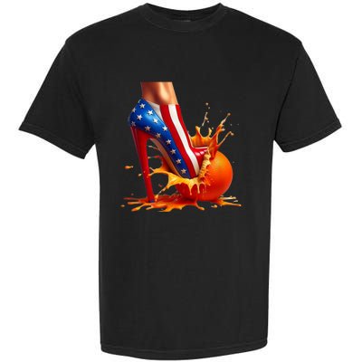 Orange High Heel Crush! Garment-Dyed Heavyweight T-Shirt