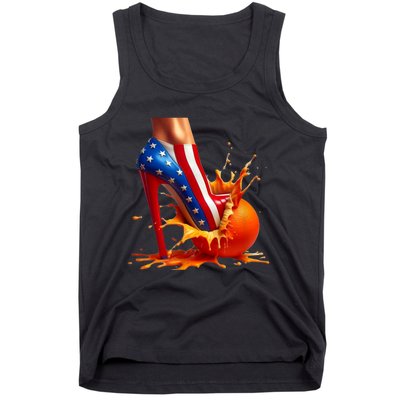 Orange High Heel Crush! Tank Top