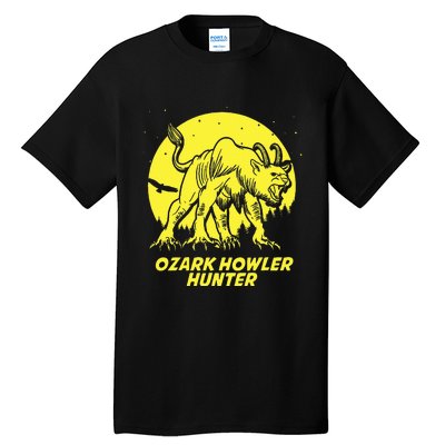 Ozark Howler Hide & Seek Hunter Champion Cryptid Tall T-Shirt