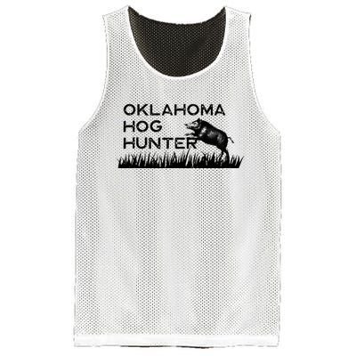 Oklahoma Hog Hunter Feral Boar Texas Mesh Reversible Basketball Jersey Tank