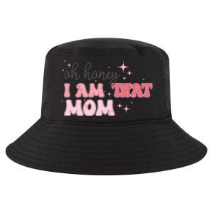 Oh Honey I Am That Mom Funny Boho Groovy Mom Cool Comfort Performance Bucket Hat