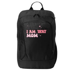 Oh Honey I Am That Mom Funny Boho Groovy Mom City Backpack