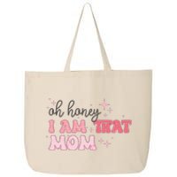 Oh Honey I Am That Mom Funny Boho Groovy Mom 25L Jumbo Tote