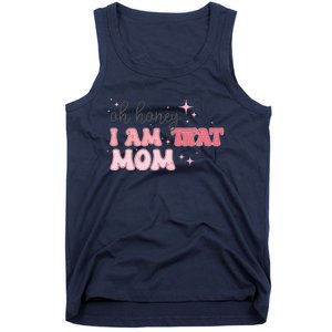 Oh Honey I Am That Mom Funny Boho Groovy Mom Tank Top