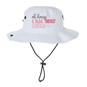 Oh Honey I Am That Mom Funny Boho Groovy Mom Legacy Cool Fit Booney Bucket Hat