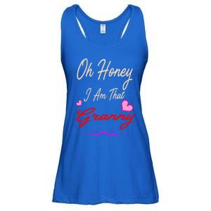 Oh Honey I Am That Granny MotherS MomS Day Gift Ladies Essential Flowy Tank