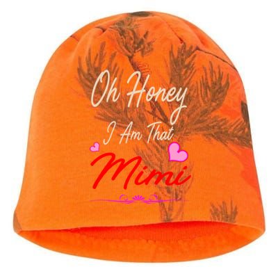 Oh Honey I Am That Mimi MotherS MomS Day Gift Kati - Camo Knit Beanie