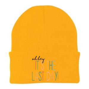 Oh Hey It's The Last Day Schools Out Summer Knit Cap Winter Beanie