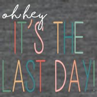 Oh Hey It's The Last Day Schools Out Summer Flexfit Unipanel Trucker Cap