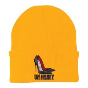 Oh Honey I Am That Mom S Shoes Heels Funny Gift Knit Cap Winter Beanie