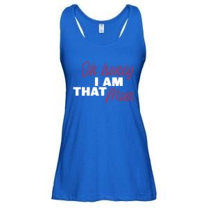 Oh Honey I Am That Mom Funny Cute Gift Ladies Essential Flowy Tank