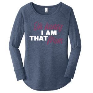 Oh Honey I Am That Mom Funny Cute Gift Women's Perfect Tri Tunic Long Sleeve Shirt