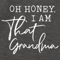 Oh Honey I am That Grandma Mother's day Vector Backpack