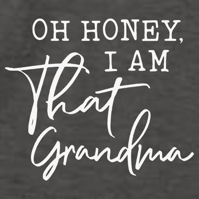 Oh Honey I am That Grandma Mother's day Vector Backpack