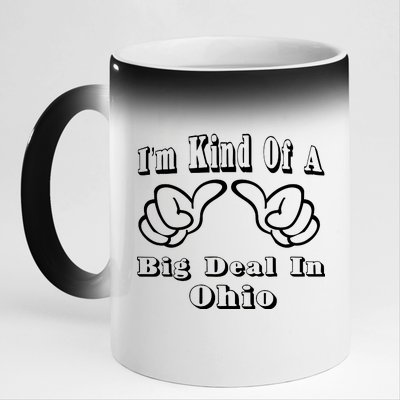 Ohio Big Deal 11oz Black Color Changing Mug