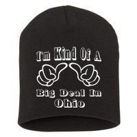 Ohio Big Deal Short Acrylic Beanie